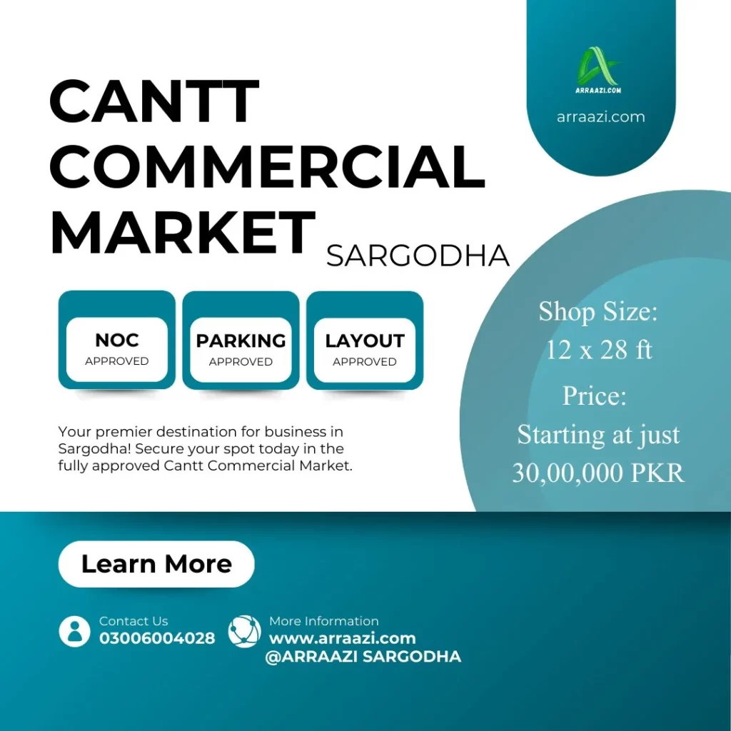 Cantt Commercial Market, Sargodha 